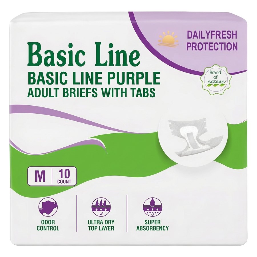 Nateen Basic Line · Brief Purple