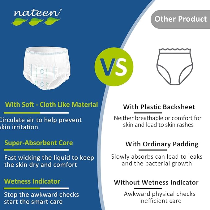 Soft cloth-like versus ordinary padding